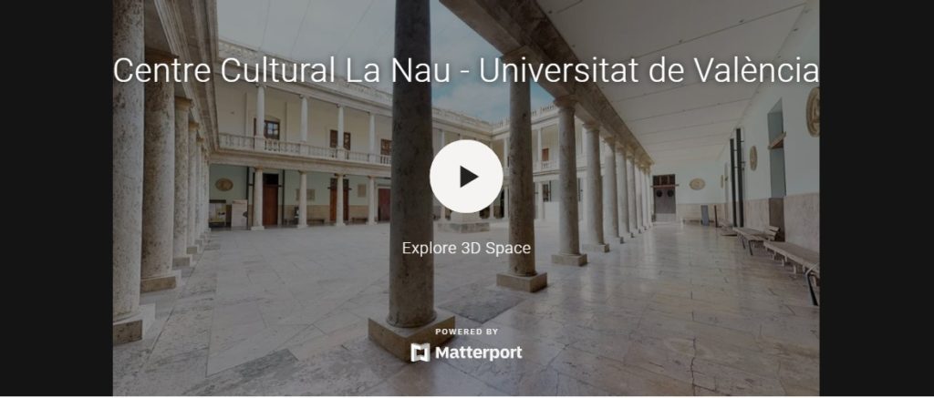 Recorre l'espai cultural de La Nau