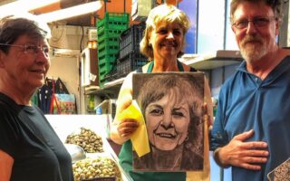 El proyecto «Dones del mercat» de la UP El Cabanyal rinde homenaje a las vendedoras del mercado del barrio